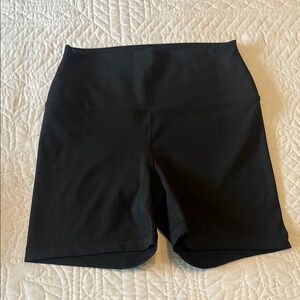 Women's Black Pilates Shorts